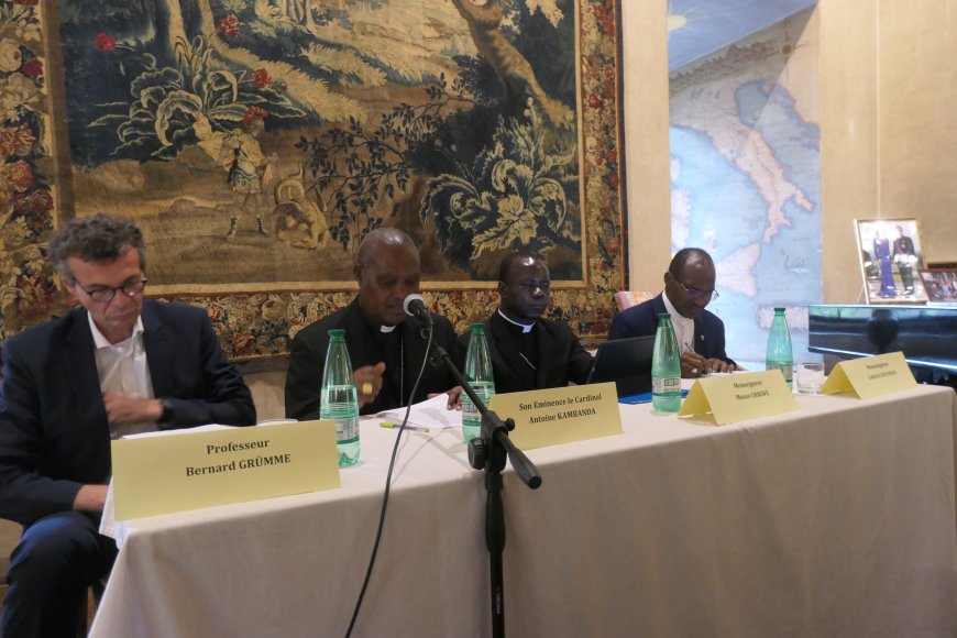 Conférence internationale à la résidence de l’ambassadeur du Royaume de Belgique près le Saint-Siège