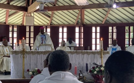 Messe du 08 décembre 2023 présidée par Son Excellence Monseigneur Joaquim NHANGANGA TYOMBE, évêque d’Uije en Angola