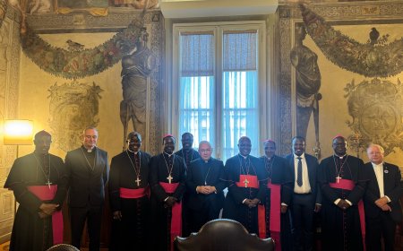 La délégation de la Fondation Internationale Religions et Sociéts a rencontré Son Excellence Monseigneur Edgar Edgar Peña Parra