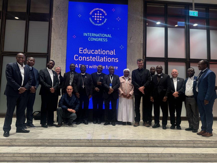 Institut Pacte Educatif Africain au jubilé de l'Education à Rome